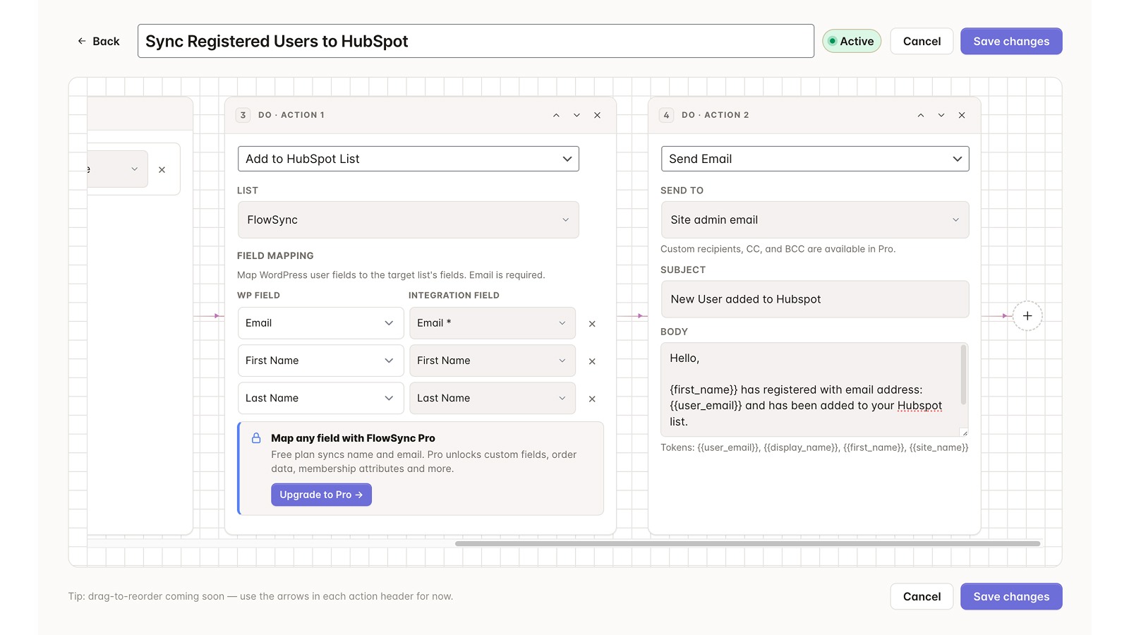 Members to Hubspot